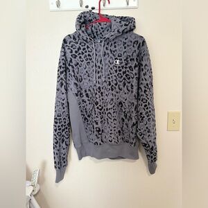 Champion Gray Patterned Hoodie